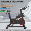 Indoor Cycling Exercise Bike Stationary, Home Gym Workout Fitness Bike with Comfortable Cusion