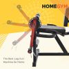 Leg Extension and Curl Machine - Leg Exercise Machine with Adjustable Seat Backrest and Rotary Leg Extenstion, Adjustable Leg Curl for Home Gym Hamstr