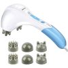 Electric Massager Handheld Full Body Percussion Massager Double Head Vibrating Body Relax- Hard Rock Health