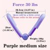 Purple Medium Yoga; Fitness Pelvic Floor Muscle Trainer; Used To Tighten Buttocks To Reduce Inner Thigh Fat; Stovepipe Fat Reducer To Contract Pelvic