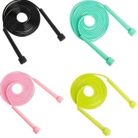 Speed Jump Rope; Professional Men Women Gym PVC Skipping Rope Adjustable Fitness Equipment (Color: PINK)