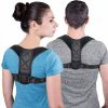 Women Men Univeral Adjustable Back Posture Corrector Shoulder Straightener Brace Neck Pain Relief