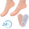 1pair Breathable And Soft Silicone Socks For Men And Women; Reusable Socks For Foot Pressure Relieve; Protectors Silicone To Prevent Foot Dry