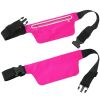 Unisex Sport Waist Pack Running Belt Bag Pouch Adjustable Bounce Free Sweat-Proof Lightweight Slim